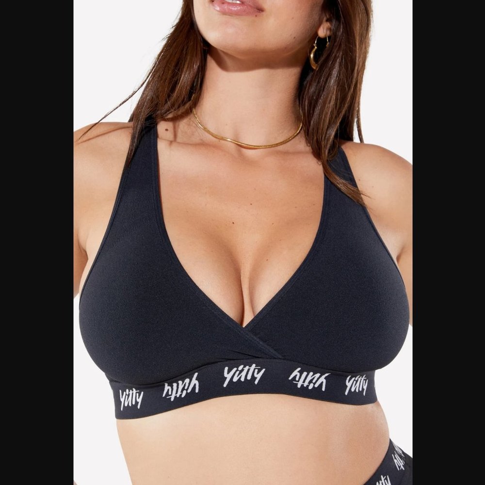 YITTY Major Label Smoothing Cross-Front Bralette
